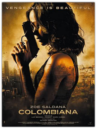 Colombiana 2011 Poster دانلود فیلم Colombiana 2011